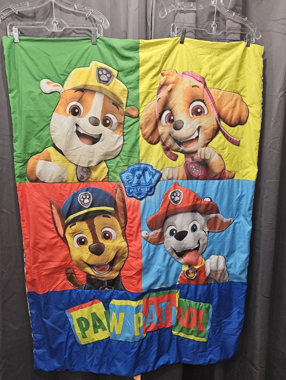 Paw Patrol Nickelodeon Toddler Comforter Blanket Quilt
